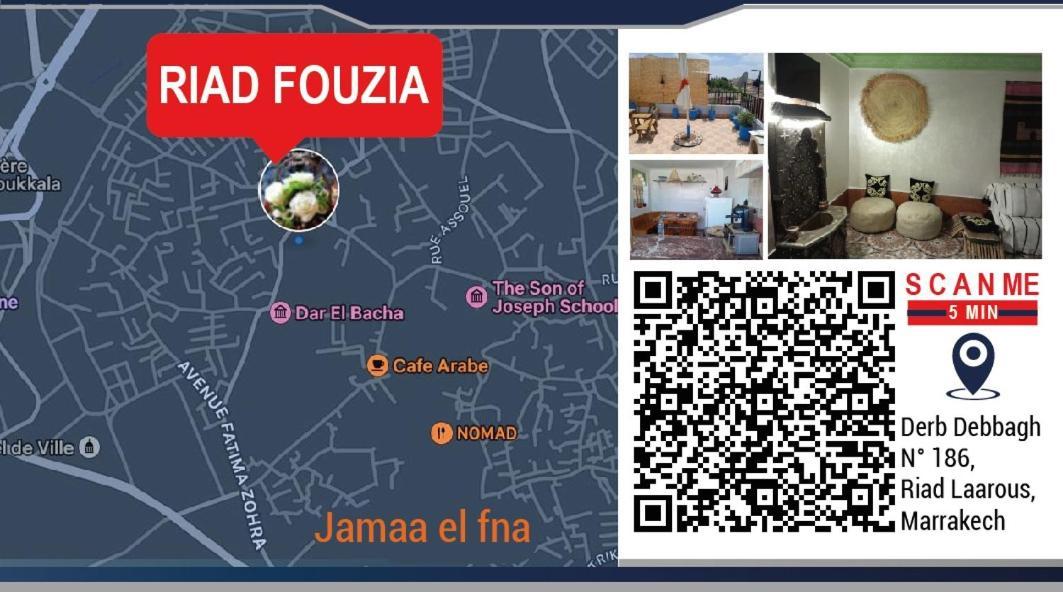 Riad Fouzia Marraquexe Exterior foto